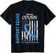 Cousin Type 1 Diabetes Awareness Shirts Women Men Kids T1D