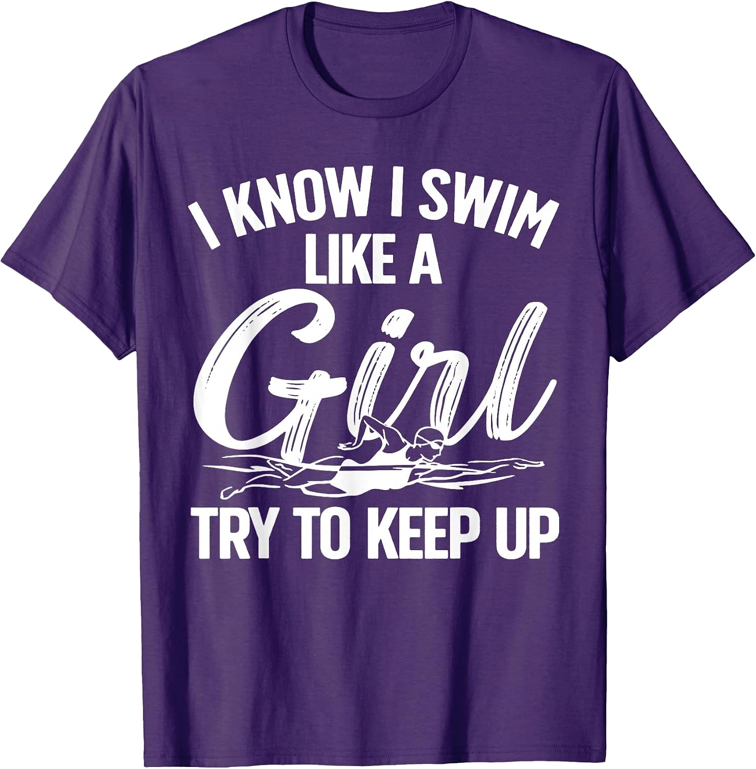 Funny Swimming Design Women Kids Swimmer Swim Lovers