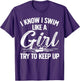 Funny Swimming Design Women Kids Swimmer Swim Lovers