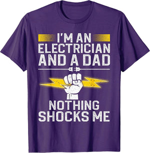 Cool Electrician Design Dad Professional Electrician