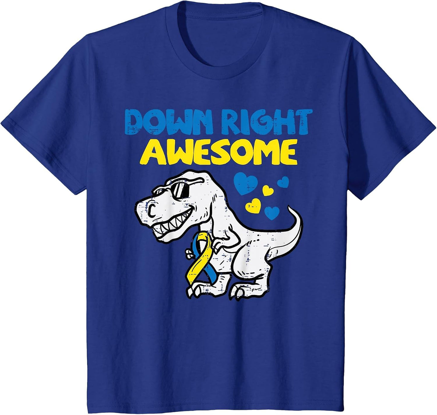 Kids Down Right Awesome Dino Down Syndrome Awareness Boys Kids