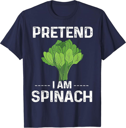 Pretend I am Spinach Halloween Costume Healthy Vegan