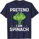 Pretend I am Spinach Halloween Costume Healthy Vegan