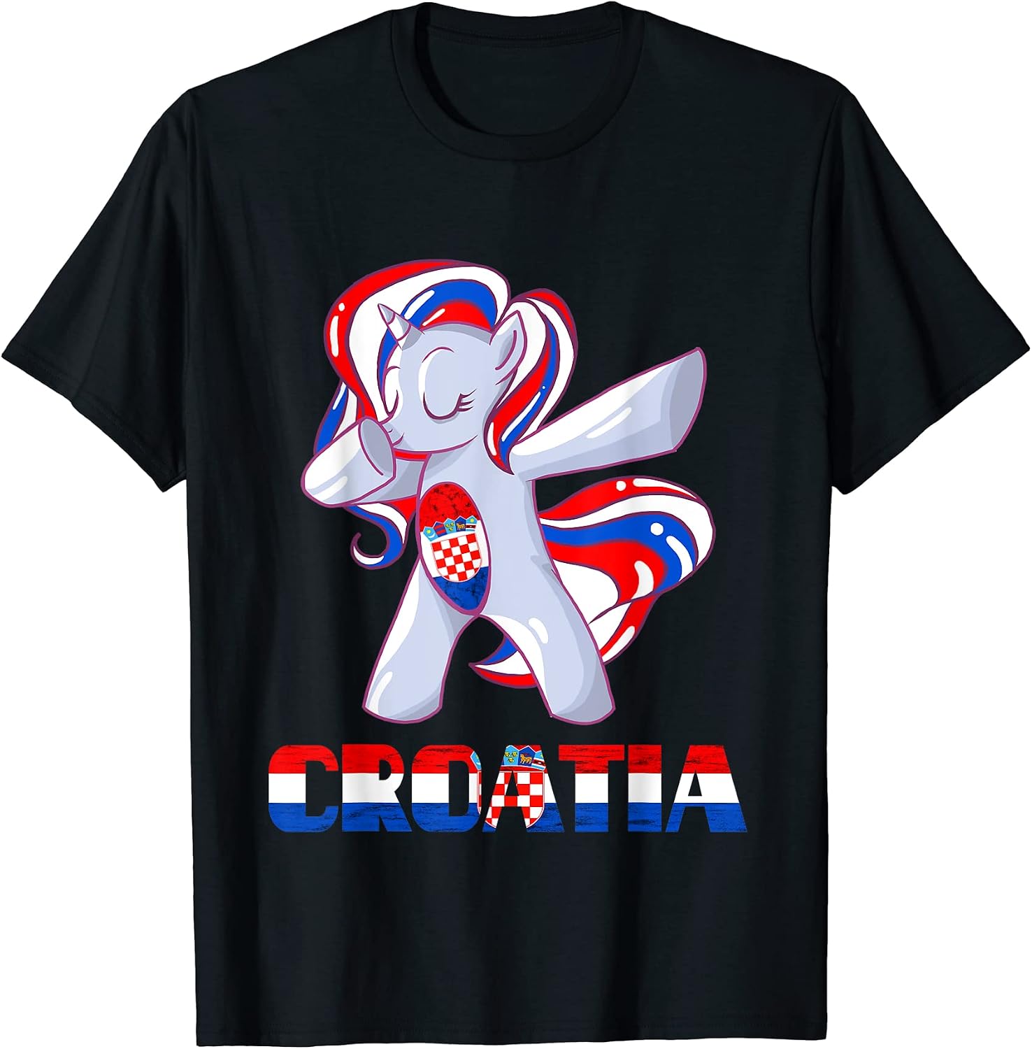 Croatia Unicorn Croatian Flag Hrvatska Croatian Roots