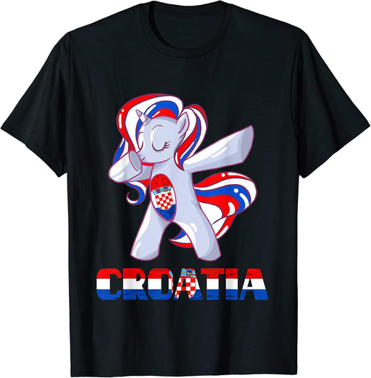 Croatia Unicorn Croatian Flag Hrvatska Croatian Roots