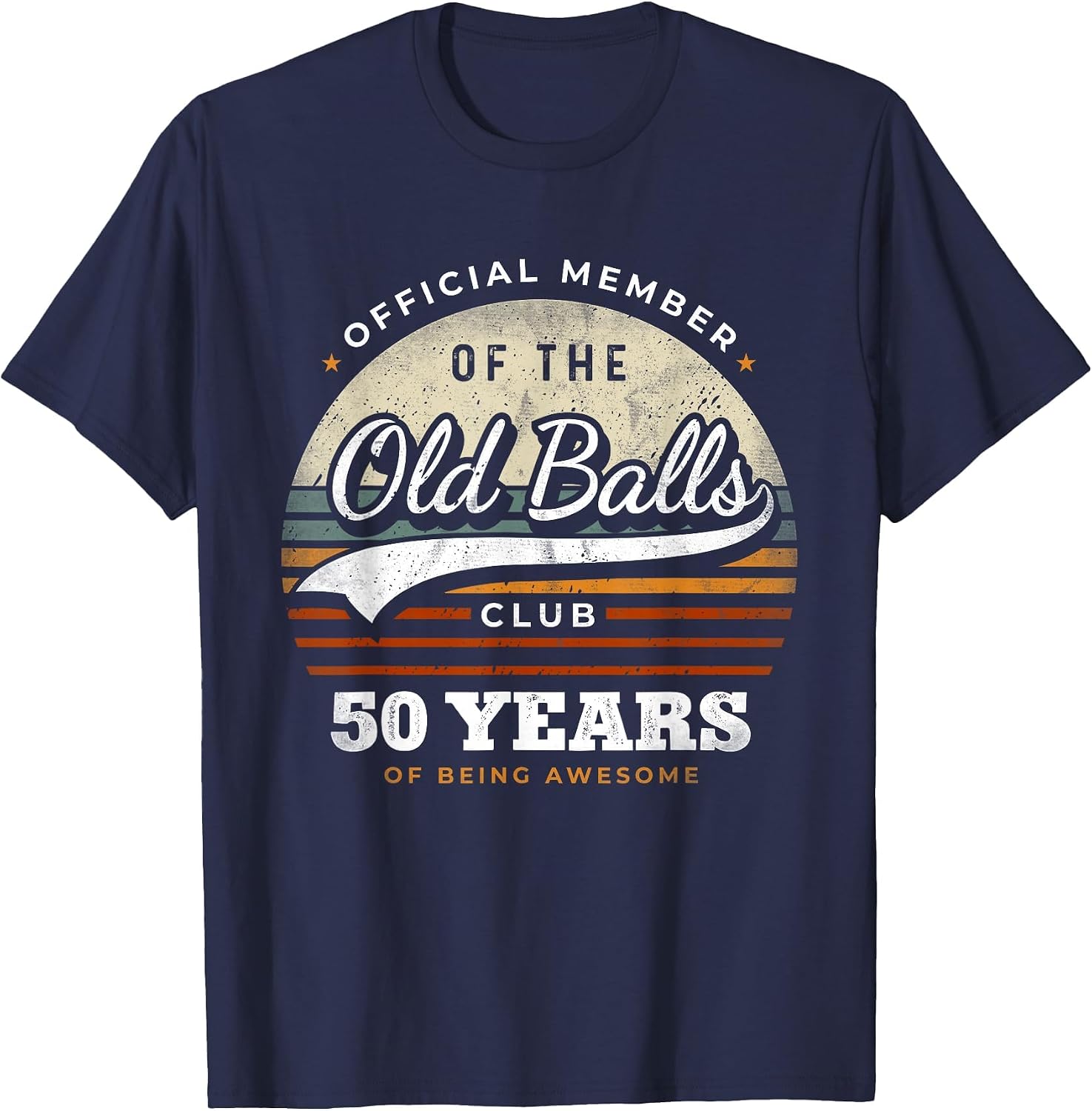Official Member Old Balls Club 50 Years Funny 50th Birthday