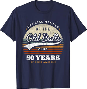Official Member Old Balls Club 50 Years Funny 50th Birthday