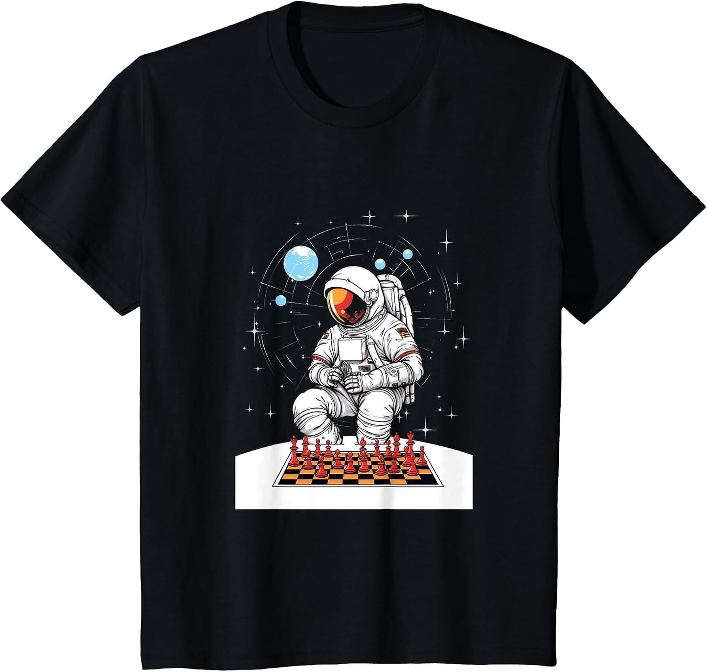 Chess Player Astronaut Chess Board Chess Game Chess Game