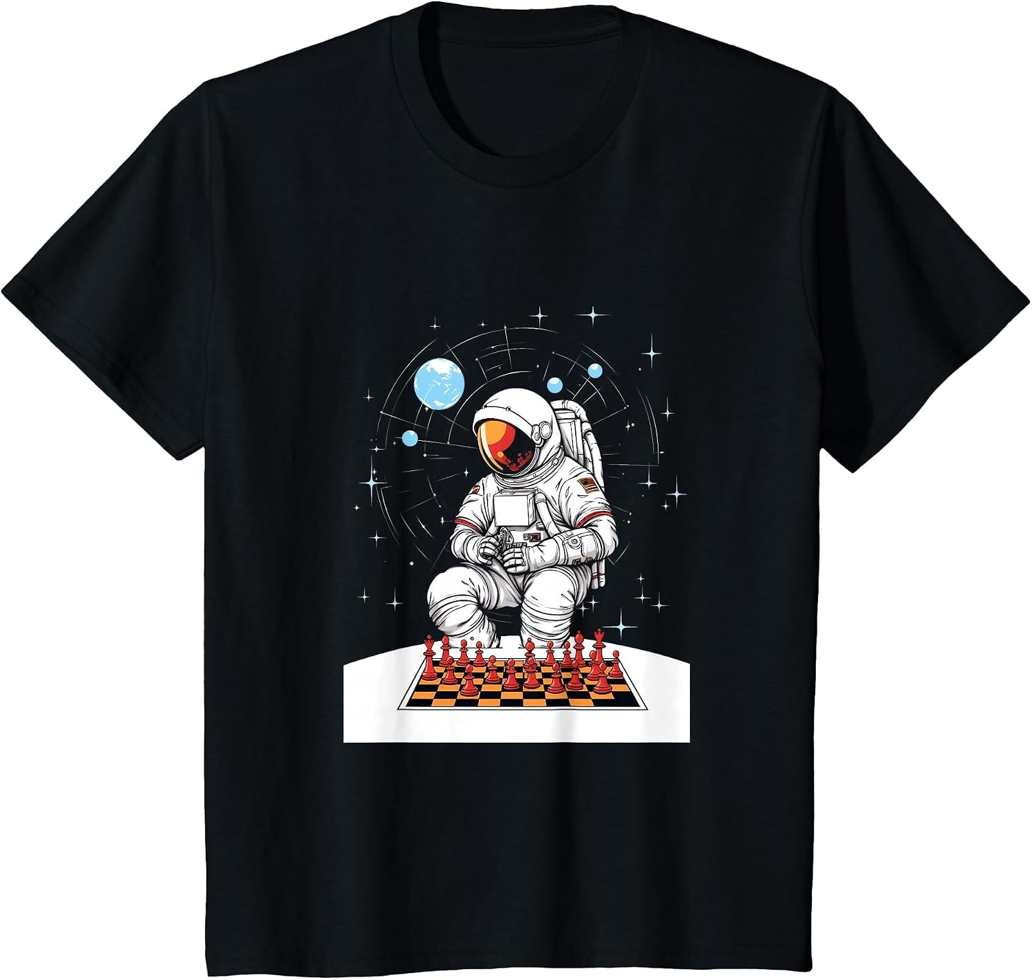 Chess Player Astronaut Chess Board Chess Game Chess Game