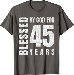 Blessed by God for 45 Years, Turned to Forty Five Year