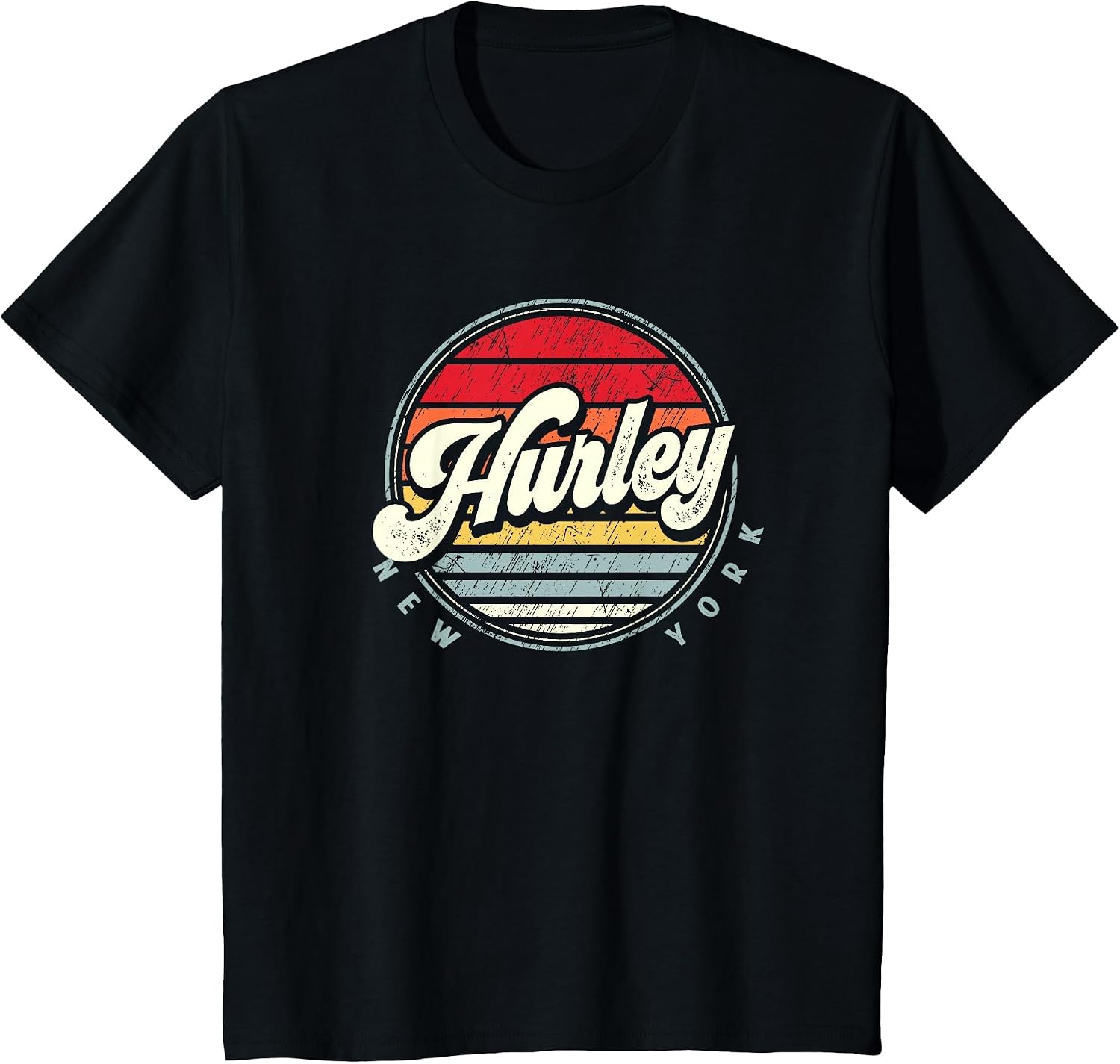 Retro Hurley Home State Cool 70s Style Sunset