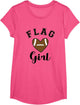 Flag Football Flag Girl Heart