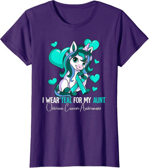 I Wear Teal for My Aunt Ovarian Cancer Awareness