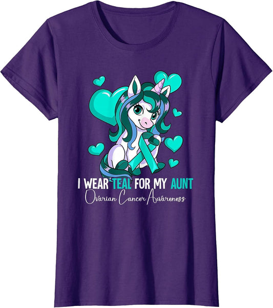 I Wear Teal for My Aunt Ovarian Cancer Awareness