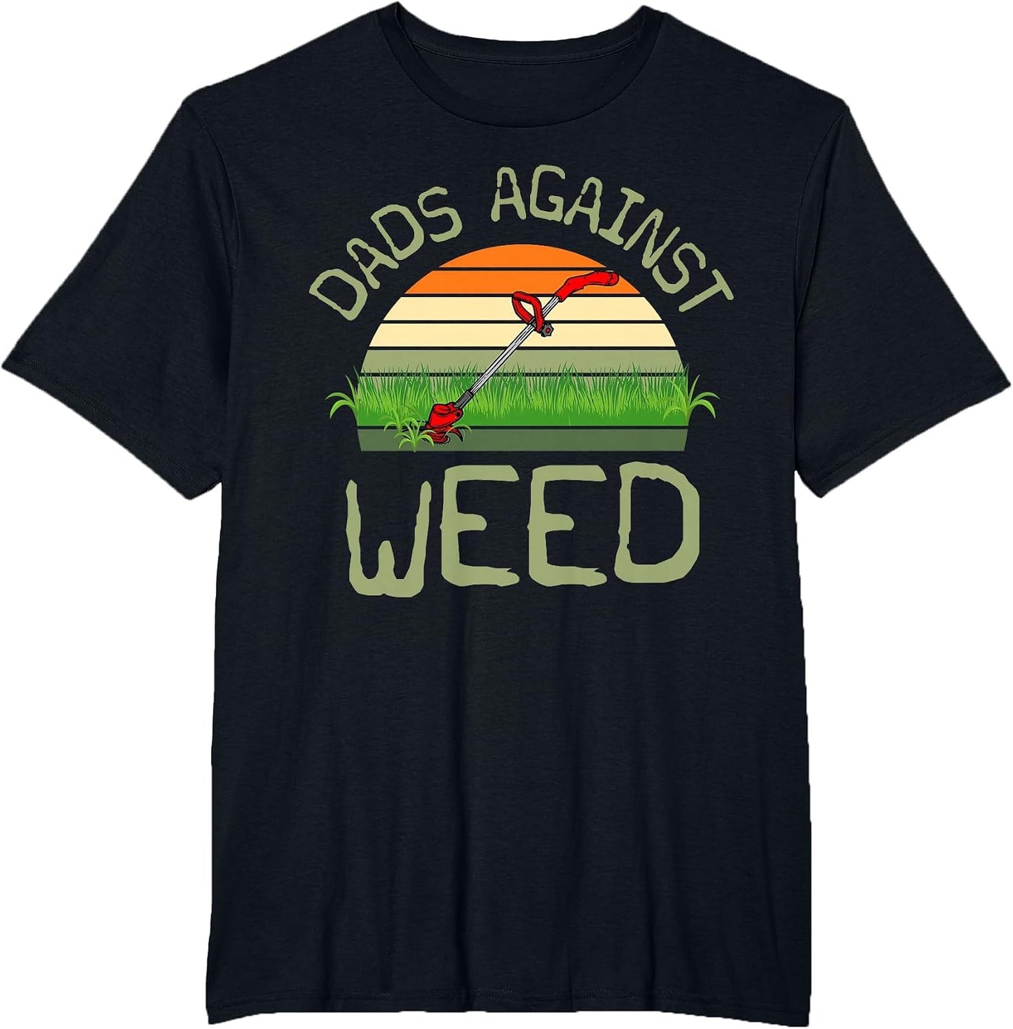 Fathers Against Weeds Funny Gardening Lawn Mowing Father's Day