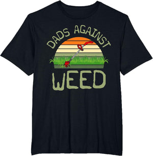 Fathers Against Weeds Funny Gardening Lawn Mowing Father's Day
