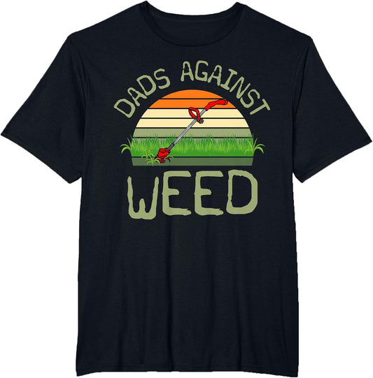 Fathers Against Weeds Funny Gardening Lawn Mowing Father's Day