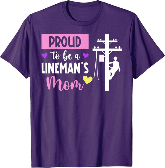 Proud To Be Lineman Mom Of A Lineman Mother Line Mama
