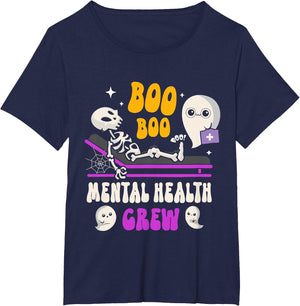 Mental Health Nurse Psych Boo Boo Crew Nursing Halloween
