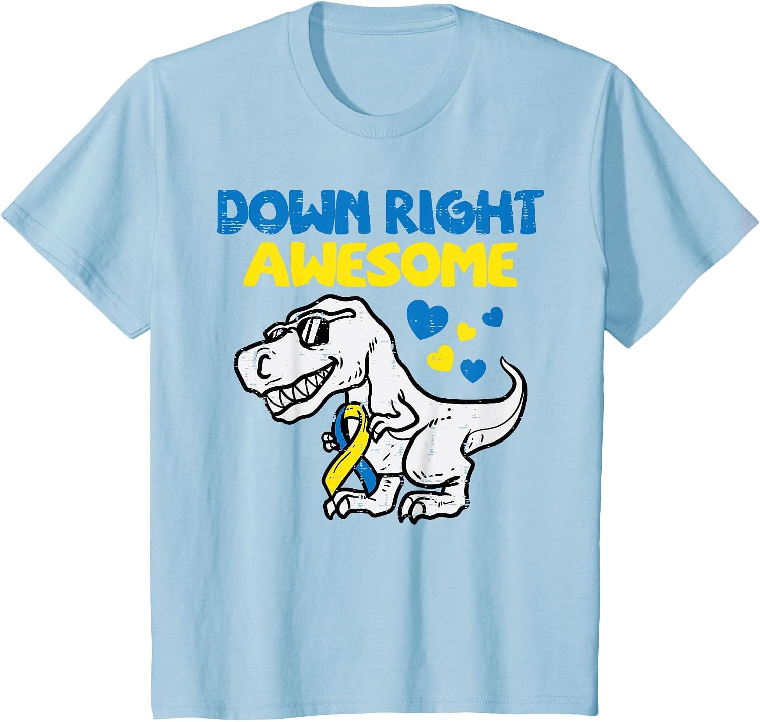Kids Down Right Awesome Dino Down Syndrome Awareness Boys Kids
