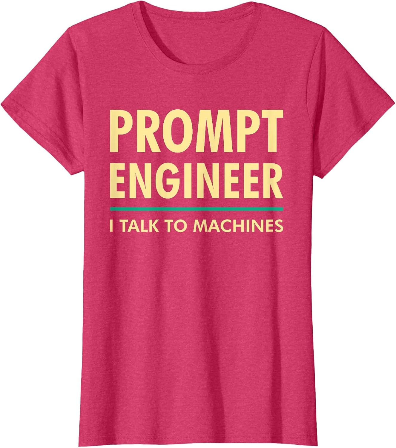 Prompt Engineer I Talk to Machines AI/ML Geek & Nerd Design