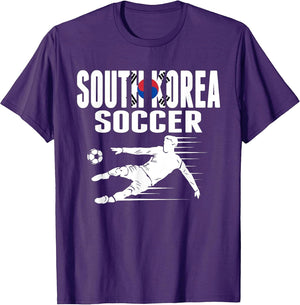 South Korea Soccer Lovers Jersey - Korean Football Players