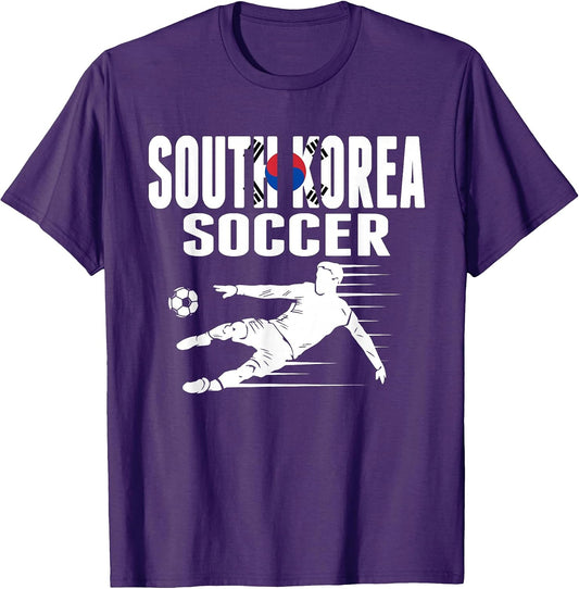 South Korea Soccer Lovers Jersey - Korean Football Players