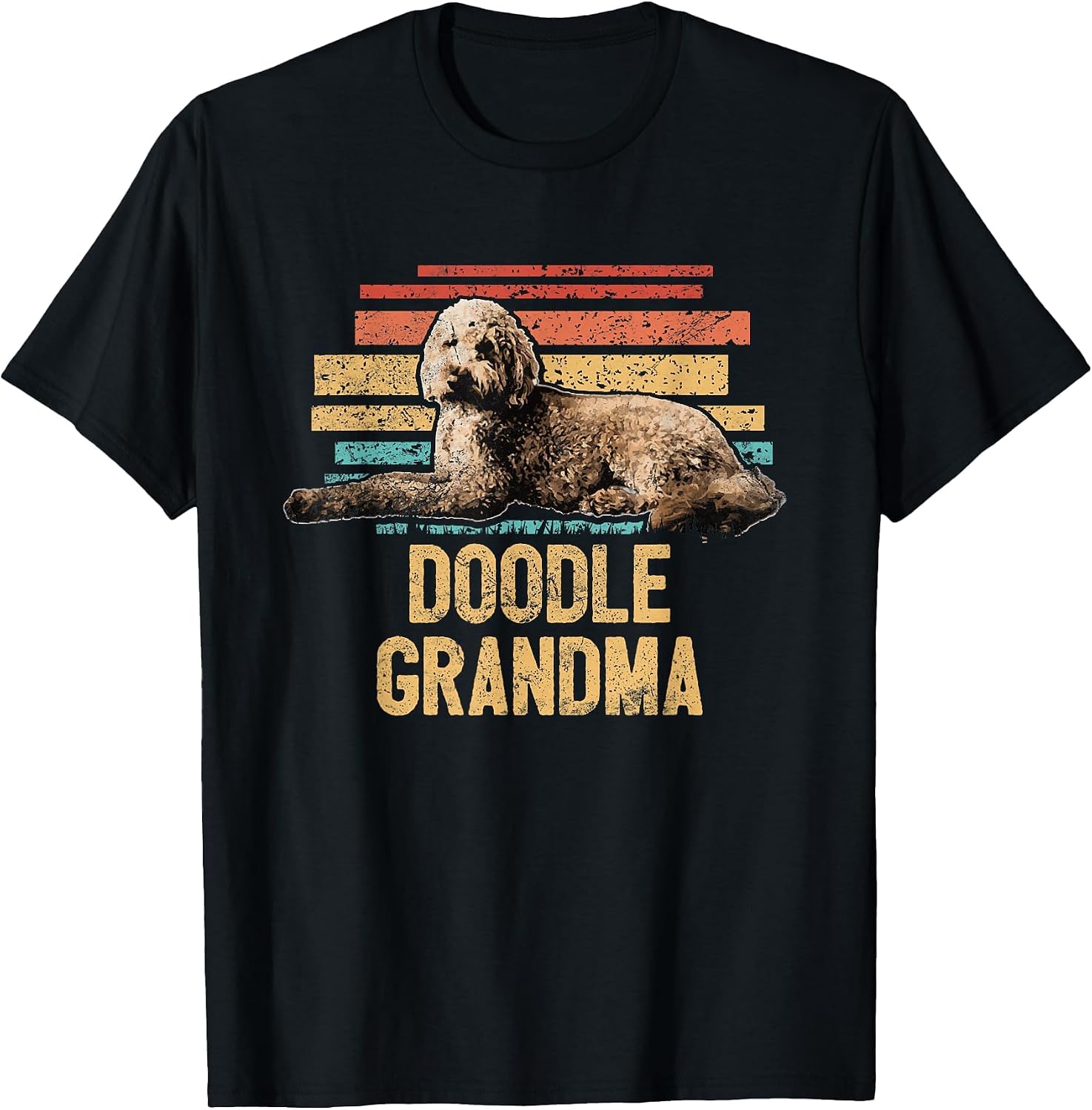 Retro Doodle Grandma Goldendoodle Dog Mom Cute Dog Lover