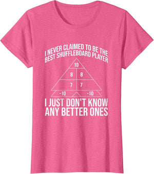 Shuffleboard Table Game Player and Shuffleboard Queen
