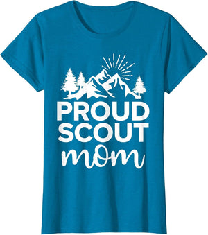 Camping Mother Proud Scout Mom