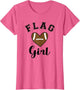Flag Football Flag Girl Heart