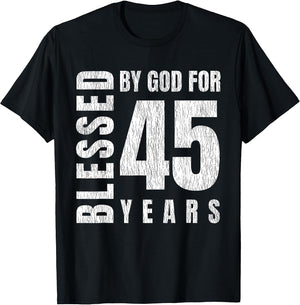 Blessed by God for 45 Years, Turned to Forty Five Year