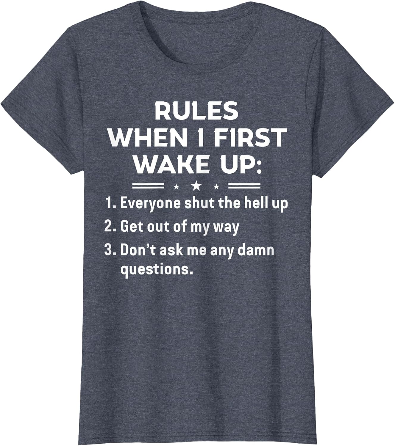 Rules When I First Wake Up