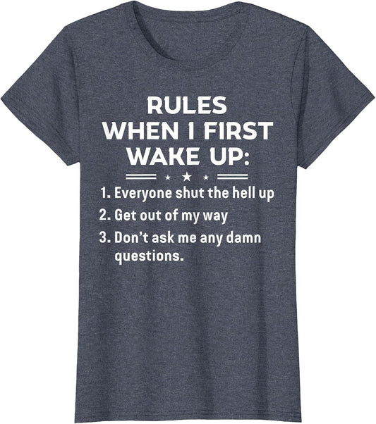 Rules When I First Wake Up