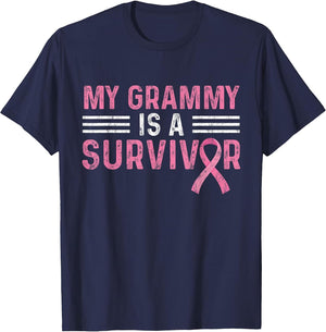 My Grammy is A Survivor Pink Ribbon Breast Cancer Awareness