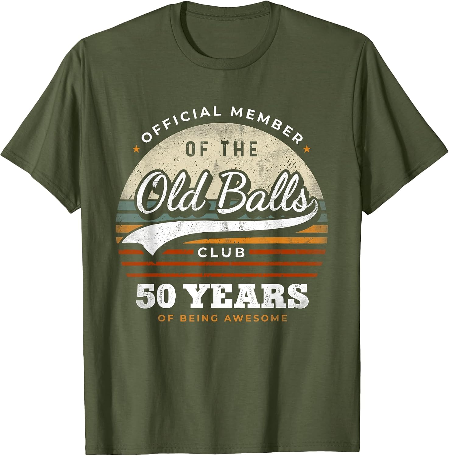 Official Member Old Balls Club 50 Years Funny 50th Birthday
