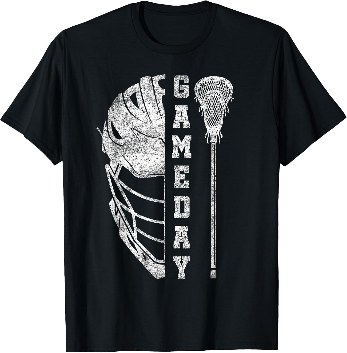 Game Day Lacrosse Season Funny Men Women Team Sports Vintage
