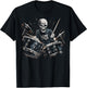 Skeleton Drummer Guy Rock and Roll Band Rock On Drum Kit