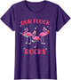 Our Flock Rocks Flamingo Matching Family Vacation Group