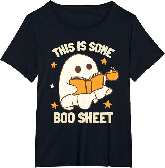 This is Some Boo Sheet Funny Halloween Ghost Coffee Book