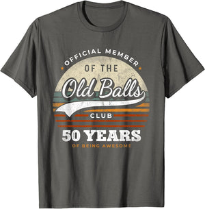 Official Member Old Balls Club 50 Years Funny 50th Birthday