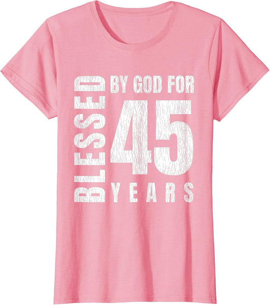 Blessed by God for 45 Years, Turned to Forty Five Year