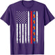 Thin Red Line Firefighter Support Autism Awareness 4th July
