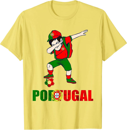 Portugal Flag Dabbing Boy Portugal Soccer Portuguese Pride