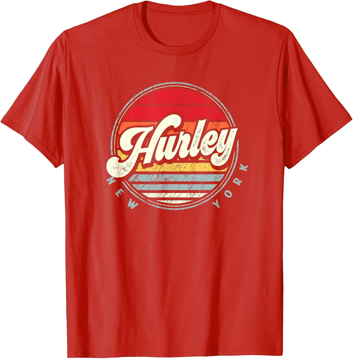 Retro Hurley Home State Cool 70s Style Sunset