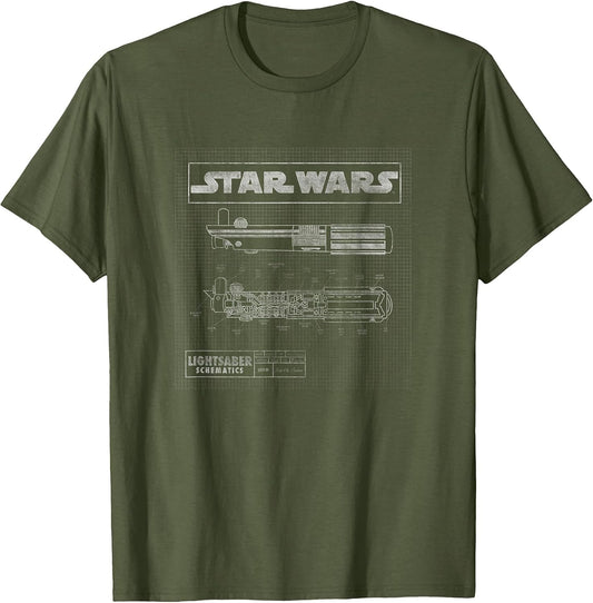 Star Wars Classic Lightsaber Schematics Used By Darth Vader