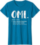 Omi Shirts Mothers Day idea Cute Grandma Omi