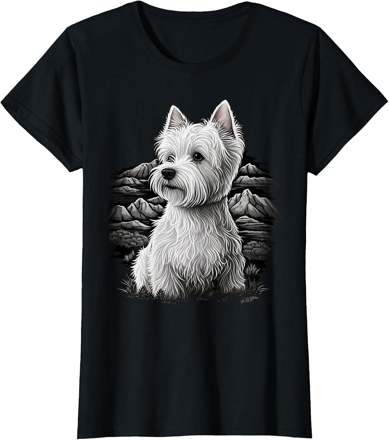 Cute Westie Dog on West Highland White Terrier Lover
