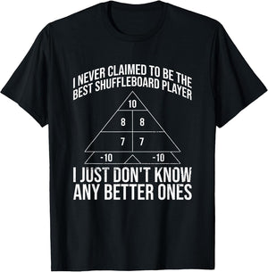 Shuffleboard Table Game Player and Shuffleboard Queen