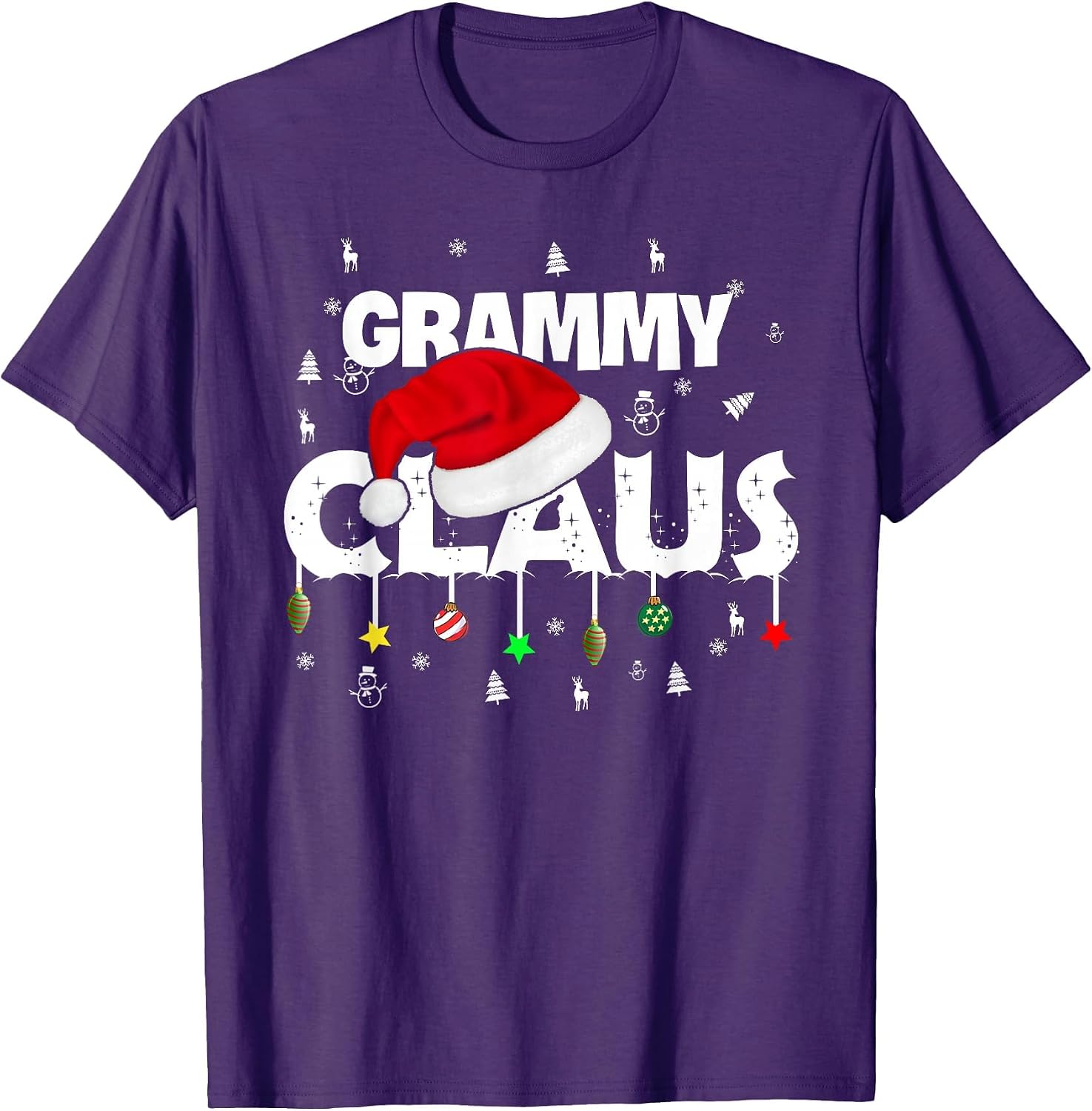 Grammy Claus Funny Santa Christmas Pajama Matching Family